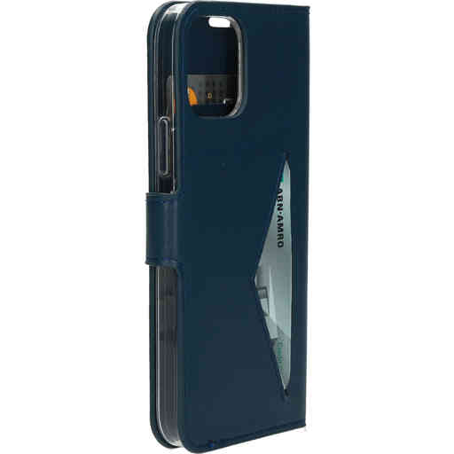 Mobiparts Classic Wallet Case Apple iPhone 12/12 Pro Blue