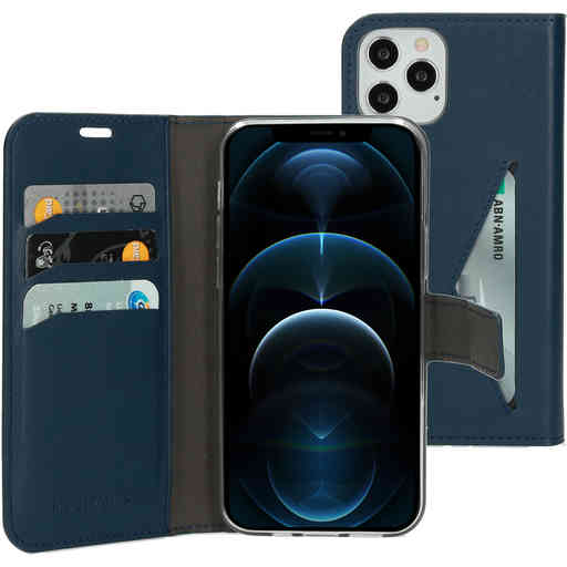 Mobiparts Classic Wallet Case Apple iPhone 12/12 Pro Blue