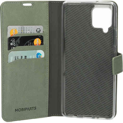 Mobiparts Classic Wallet Case Samsung Galaxy A42 (2020) Stone Green