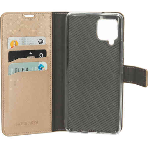 Mobiparts Saffiano Wallet Case Samsung Galaxy A42 (2020) Copper