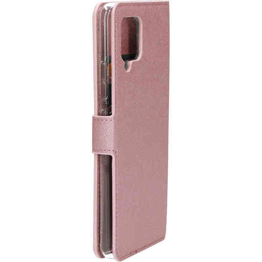 Mobiparts Saffiano Wallet Case Samsung Galaxy A42 (2020) Pink
