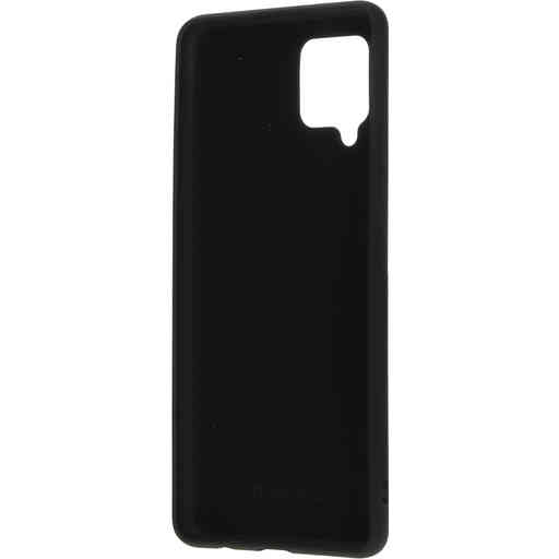 Mobiparts Silicone Cover Samsung Galaxy A42 (2020) Black