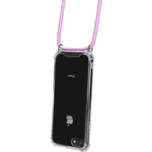 Mobiparts Lanyard Case Apple iPhone 7/8/SE (2020/2022) Violet Cord