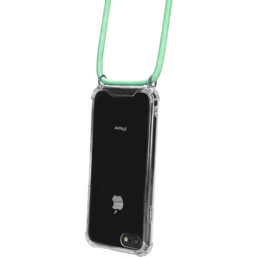 Mobiparts Lanyard Case Apple iPhone 7/8/SE (2020) Green Cord