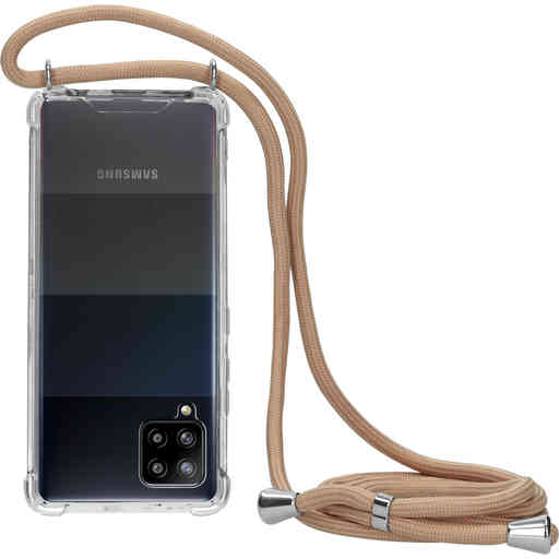 Mobiparts Lanyard Case Samsung Galaxy A42 (2020) Nude Cord