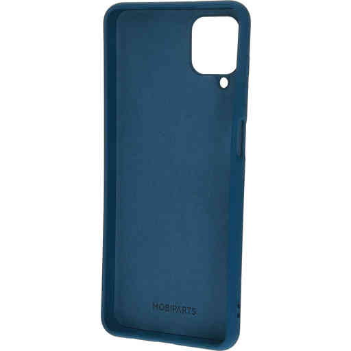Mobiparts Silicone Cover Samsung Galaxy A12 (2021) Blueberry Blue