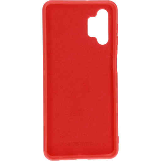 Mobiparts Silicone Cover Samsung Galaxy A32 (2021 5G) Scarlet Red