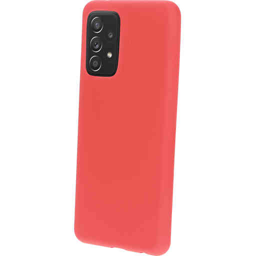 Mobiparts Silicone Cover Samsung Galaxy A52 4G/5G/A52s 5G (2021) Scarlet Red