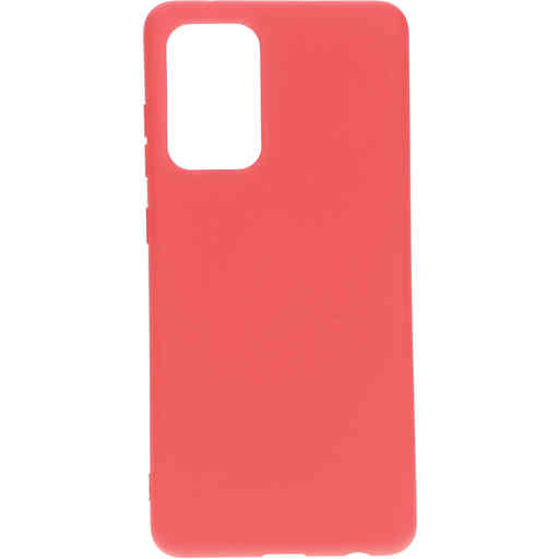 Mobiparts Silicone Cover Samsung Galaxy A72 (2021) 4G/5G Scarlet Red