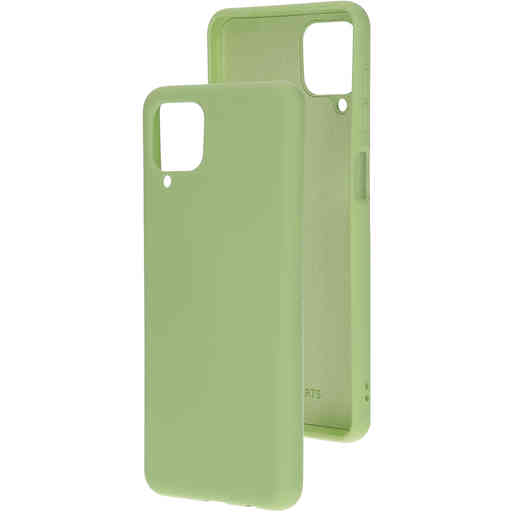 Mobiparts Silicone Cover Samsung Galaxy A12 (2021) Pistache Green