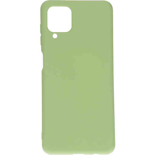 Mobiparts Silicone Cover Samsung Galaxy A12 (2021) Pistache Green