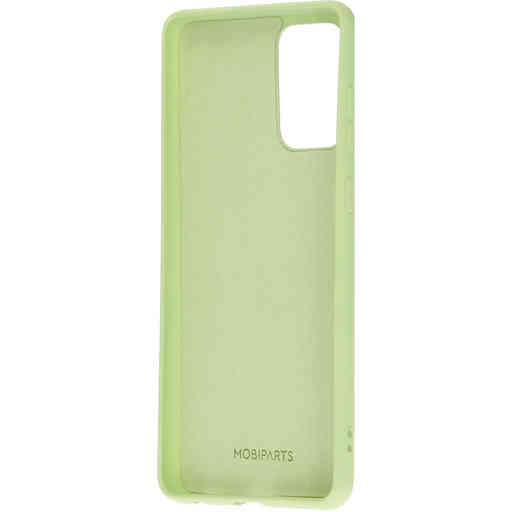 Mobiparts Silicone Cover Samsung Galaxy A72 (2021) 4G/5G Pistache Green