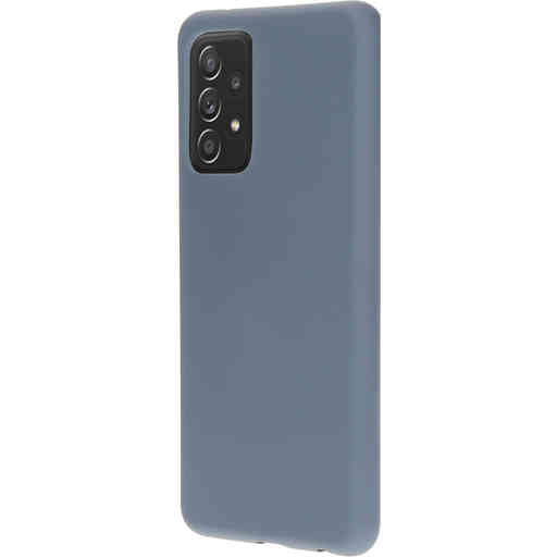 Mobiparts Silicone Cover Samsung Galaxy A52 4G/5G/A52s 5G (2021) Royal Grey