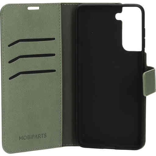 Mobiparts Classic Wallet Case Samsung Galaxy S21 Stone Green