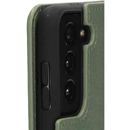 Mobiparts Classic Wallet Case Samsung Galaxy S21 Stone Green