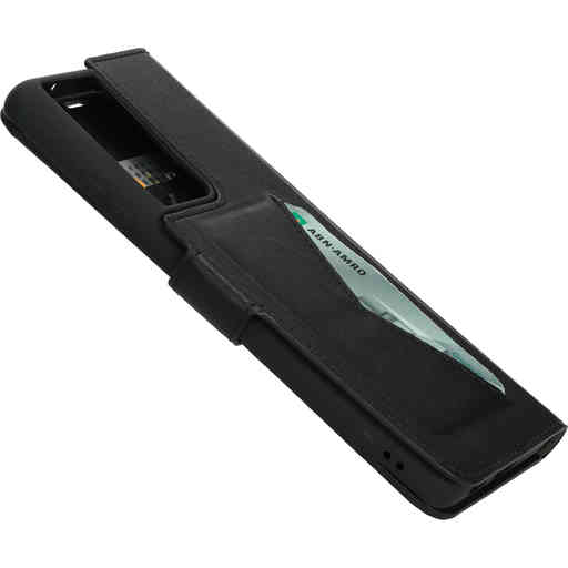 Mobiparts Classic Wallet Case Samsung Galaxy S21 Ultra Black