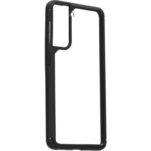 Mobiparts Rugged Clear Case Samsung Galaxy S21 Black