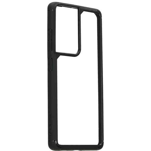 Mobiparts Rugged Clear Case Samsung Galaxy S21 Ultra Black