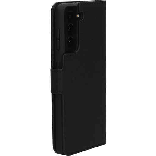 Mobiparts Saffiano Wallet Case Samsung Galaxy S21 Black