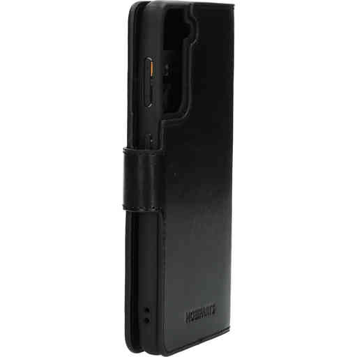 Mobiparts Excellent Wallet Case 2.0 Samsung Galaxy S21 Jade Black