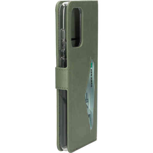 Mobiparts Classic Wallet Case Samsung Galaxy A72 (2021) 4G/5G Stone Green