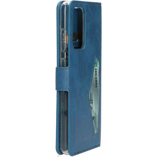 Mobiparts Classic Wallet Case Samsung Galaxy A52 4G/5G/A52s 5G (2021) Steel Blue
