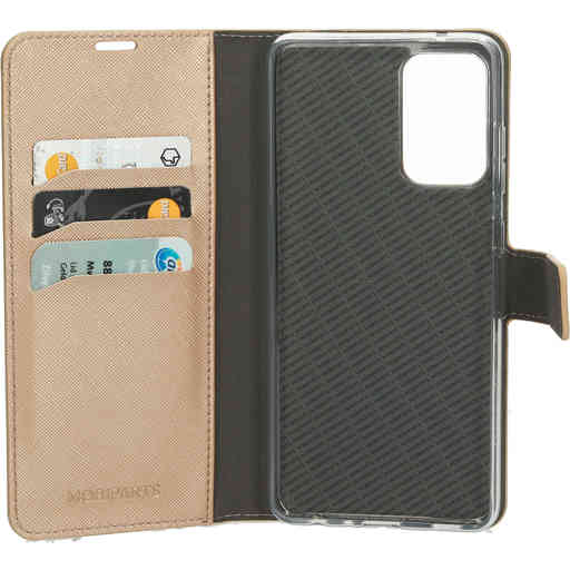 Mobiparts Saffiano Wallet Case Samsung Galaxy A72 (2021) 4G/5G Copper
