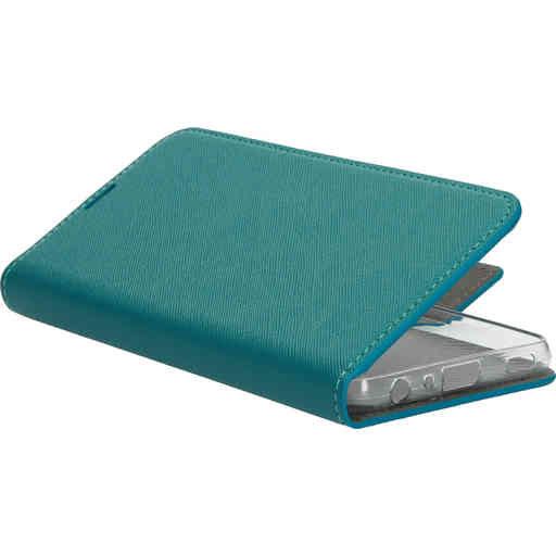 Mobiparts Saffiano Wallet Case Samsung Galaxy A52 4G/5G/A52s 5G (2021) Turquoise
