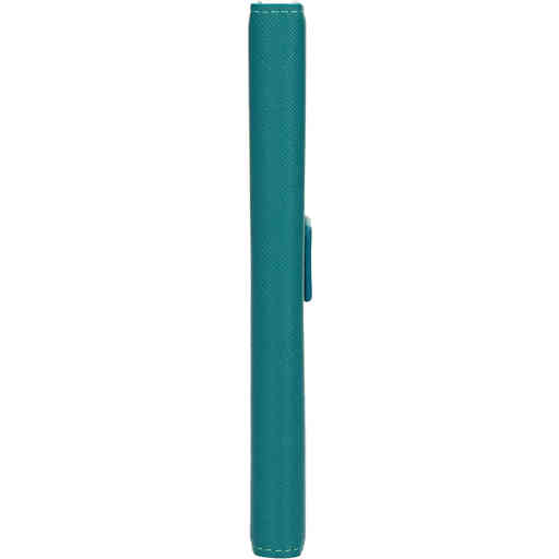 Mobiparts Saffiano Wallet Case Samsung Galaxy A72 (2021) 4G/5G Turquoise