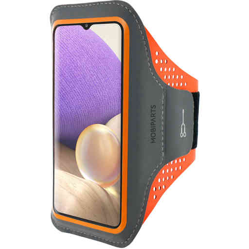 Mobiparts Comfort Fit Sport Armband Samsung Galaxy A32 (2021) 5G Neon Orange