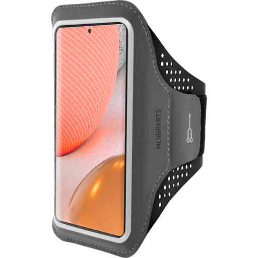 Mobiparts Comfort Fit Sport Armband Samsung Galaxy A72 (2021) 4G/5G Black