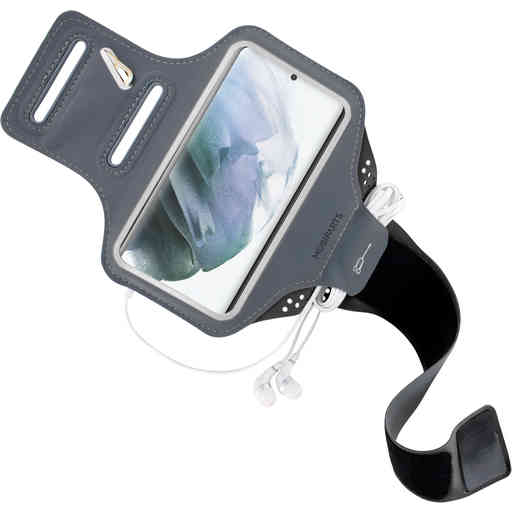 Mobiparts Comfort Fit Sport Armband Samsung Galaxy S21 Black