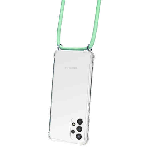 Mobiparts Lanyard Case Samsung Galaxy A32 5G (2021) Green Cord