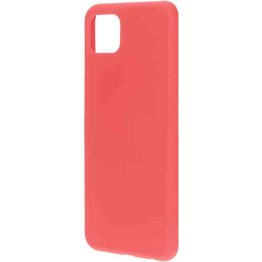 Mobiparts Silicone Cover Samsung Galaxy A22 5G (2021) Scarlet Red