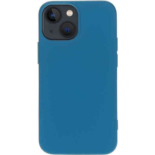 Mobiparts Silicone Cover Apple iPhone 13 Mini Blueberry Blue