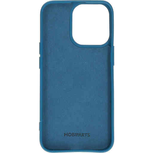 Mobiparts Silicone Cover Apple iPhone 13 Pro Blueberry Blue