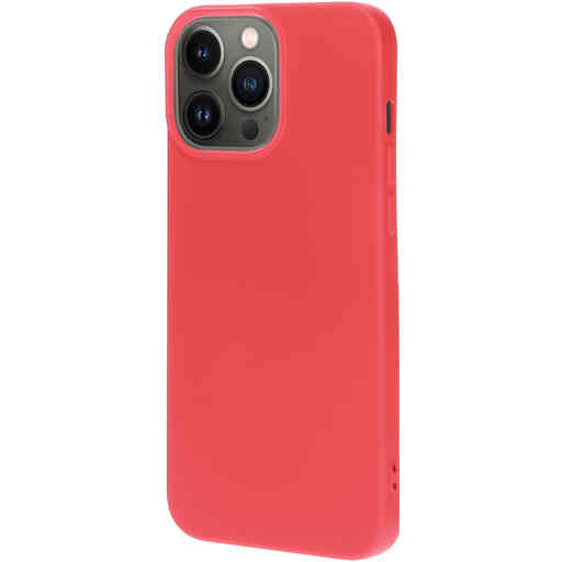 Mobiparts Silicone Cover Apple iPhone 13 Pro Max Scarlet Red