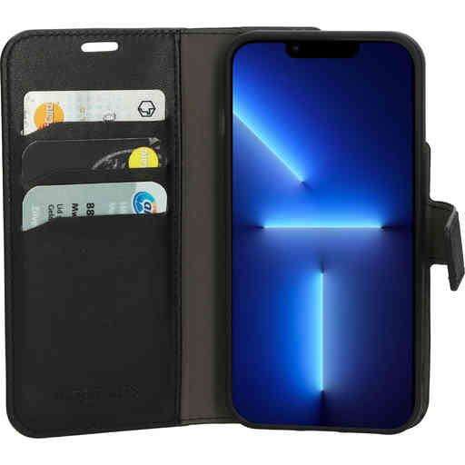 Mobiparts Classic Wallet Case Apple iPhone 13 Pro Black