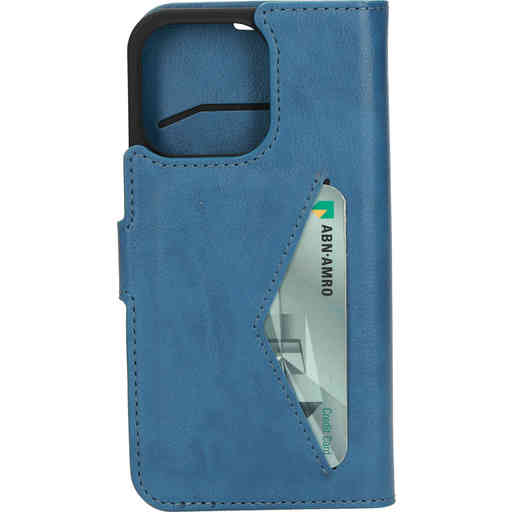 Mobiparts Classic Wallet Case Apple iPhone 13 Steel Blue