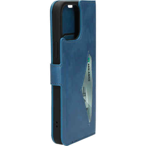Mobiparts Classic Wallet Case Apple iPhone 13 Pro Max Steel Blue