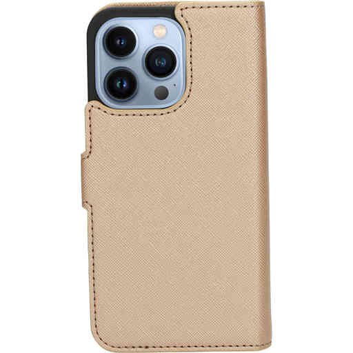 Mobiparts Saffiano Wallet Case Apple iPhone 13 Pro Copper