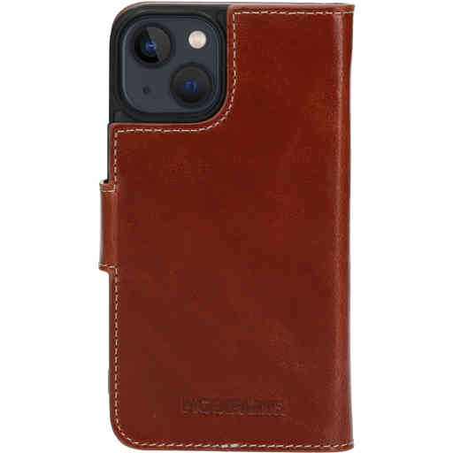 Mobiparts Excellent Wallet Case 2.0 Apple iPhone 13 Mini Oaked Cognac