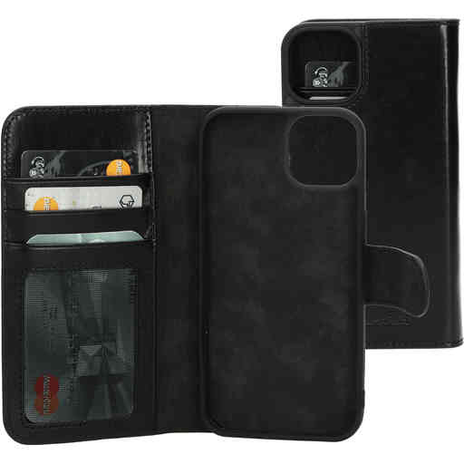 Mobiparts Excellent Wallet Case 2.0 Apple iPhone 13 Jade Black
