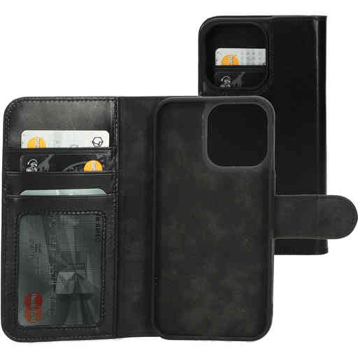 Mobiparts Excellent Wallet Case 2.0 Apple iPhone 13 Pro Jade Black