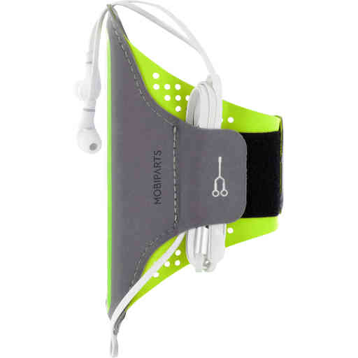 Mobiparts Comfort Fit Sport Armband Apple iPhone 13 Neon Green