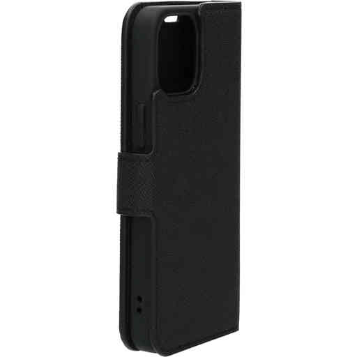 Mobiparts Saffiano Wallet Case Apple iPhone 13 Mini Black
