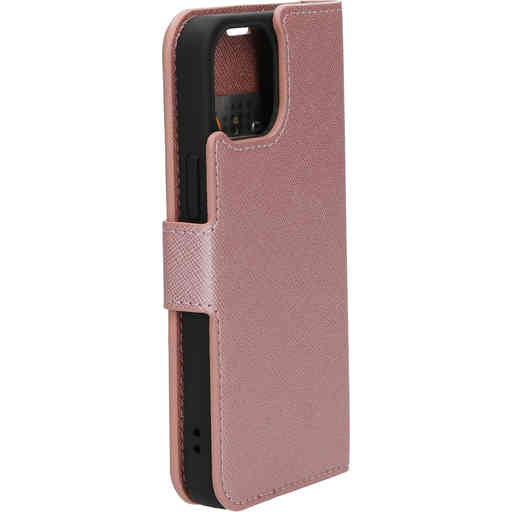 Mobiparts Saffiano Wallet Case Apple iPhone 13 Mini Pink