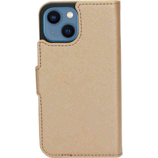 Mobiparts Saffiano Wallet Case Apple iPhone 13 Mini Copper