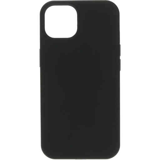 Mobiparts Silicone Cover Apple iPhone 13  Black (Magsafe Compatible)