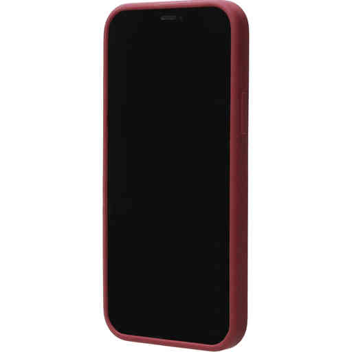 Mobiparts Silicone Cover Apple iPhone 12/12 Pro Plum Red